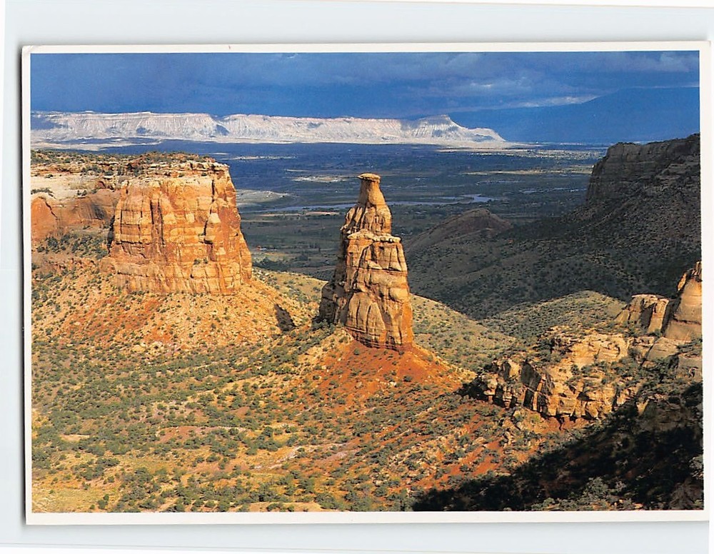 Postcard Independence Monument Colorado National Monument Colorado USA