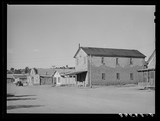 Photo:Reserve New Mexico Main Street 1940 county seat street view