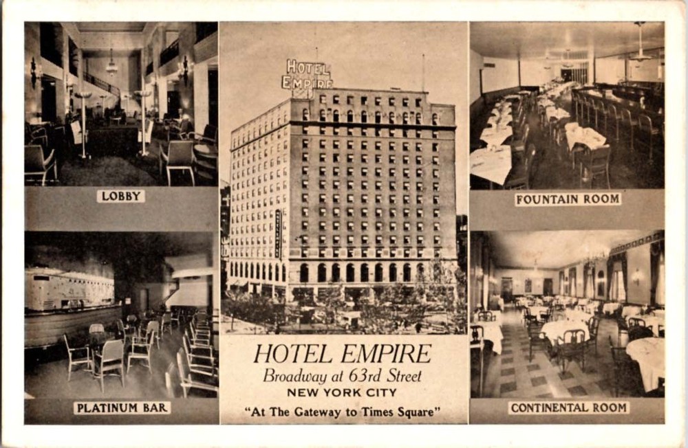 New York City NY : HOTEL SCENE m/14 BF1258