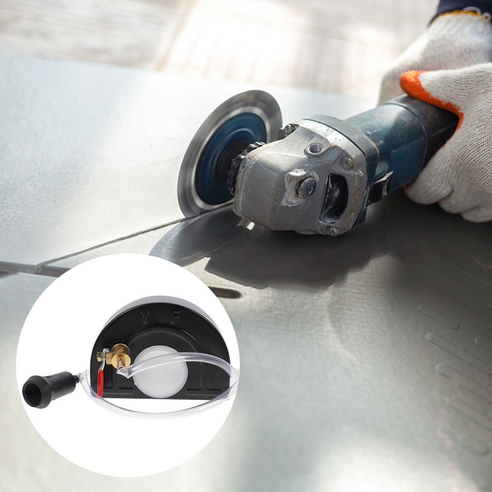 Angle Grinder Safety Cover with Base Attachment for Cutting Machines  