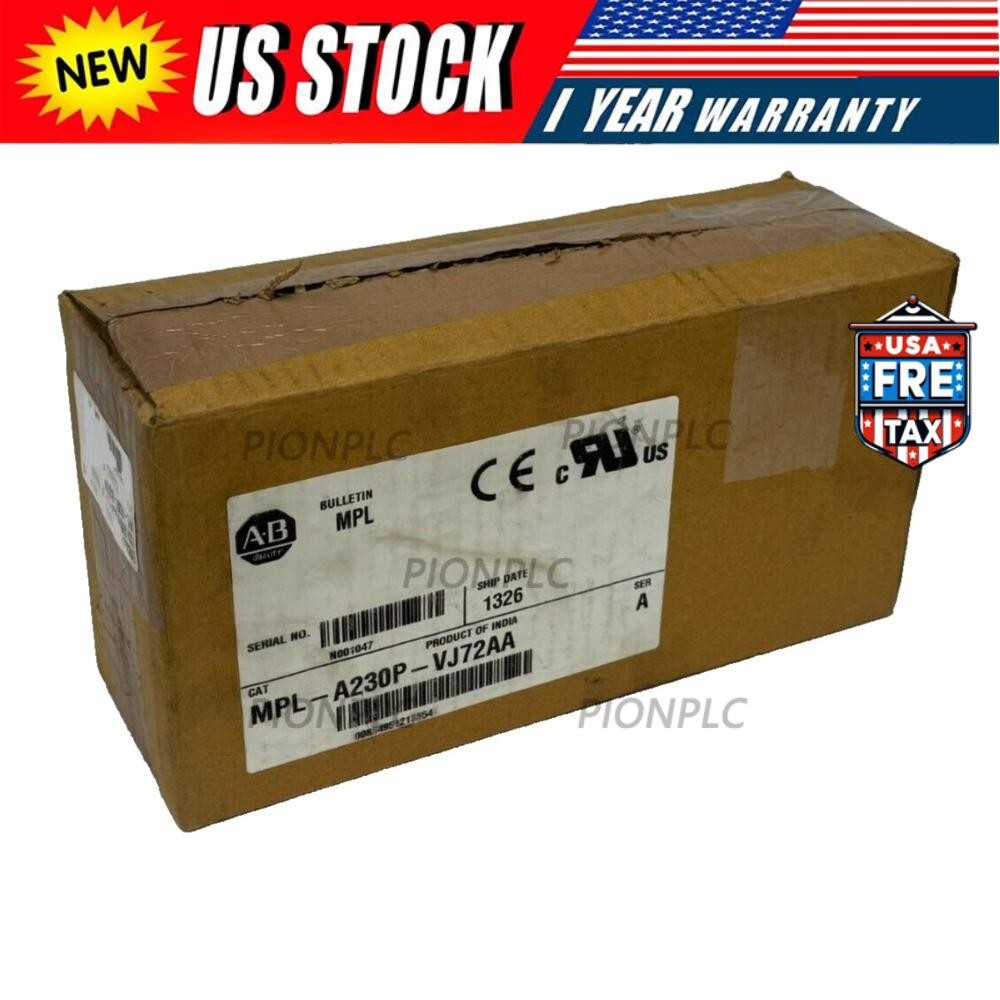 Sealed Allen Bradley MPL-A230P-VJ72AA SERVO MOTOR MPLA230PVJ72AA US Free Tax