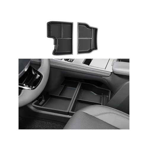 Center console organizer tray compatible with 2021-2025 Toyota Sienna - 2 Pcs
