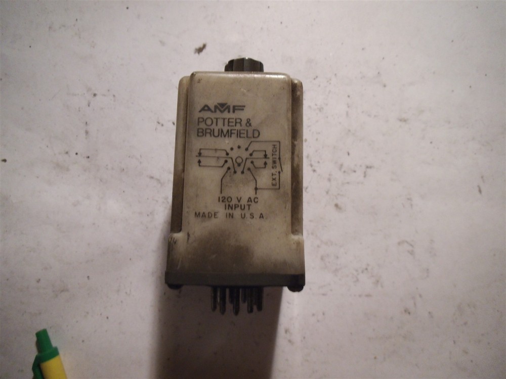 AMF / Potter & Brumfield ADJUSTABLE RELAY 11 PIN