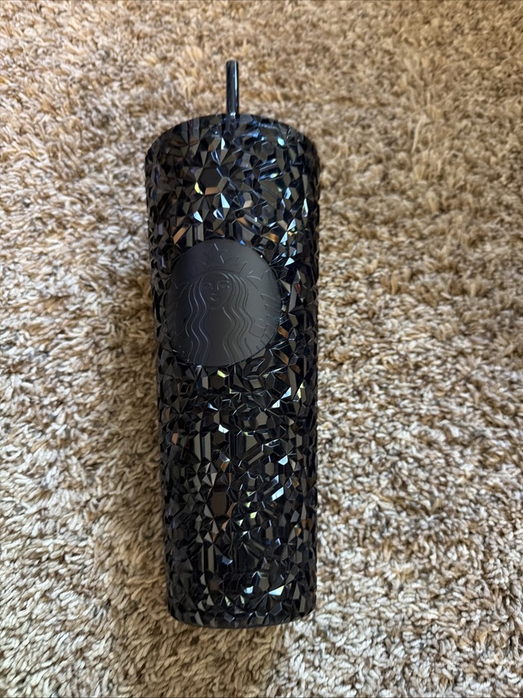 New 2024 Starbucks Black Gem 24oz Tumbler Venti Cold Cup NEW