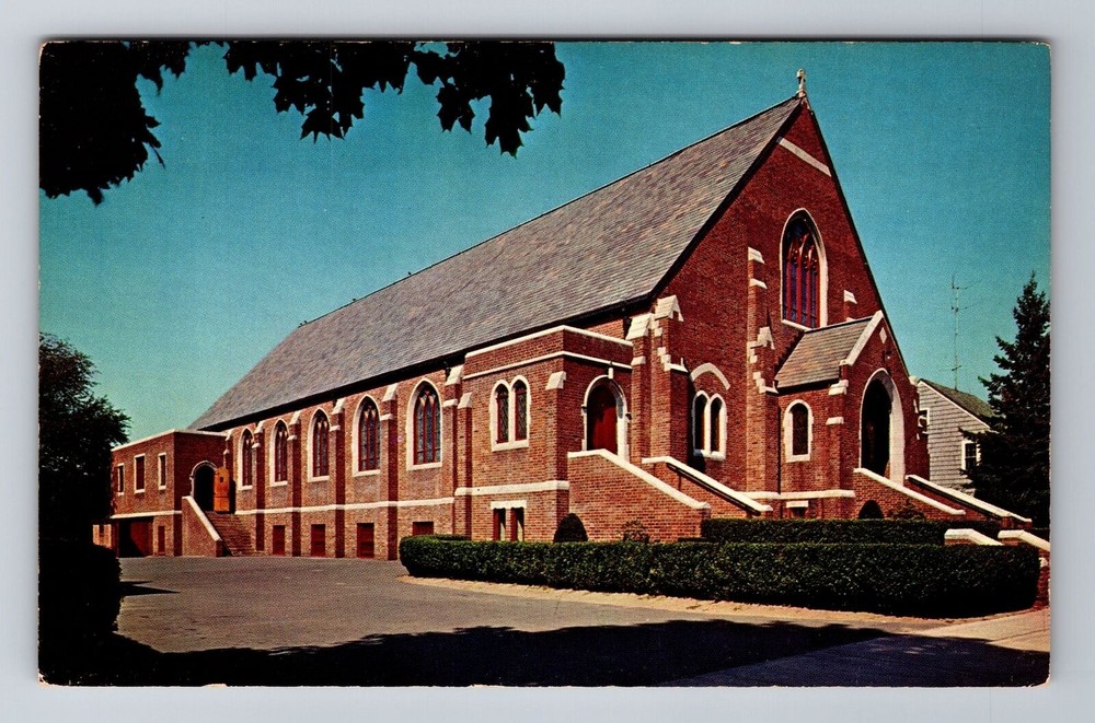 East Haven CT- Connecticut, St Vincent De Paul Church, Religion Vintage Postcard