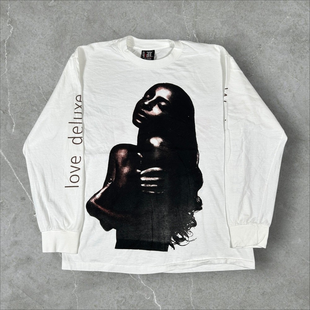 Vintage Sade Love Deluxe 1993 Tour XL Single Stitch Reprint Longsleeve Shirt