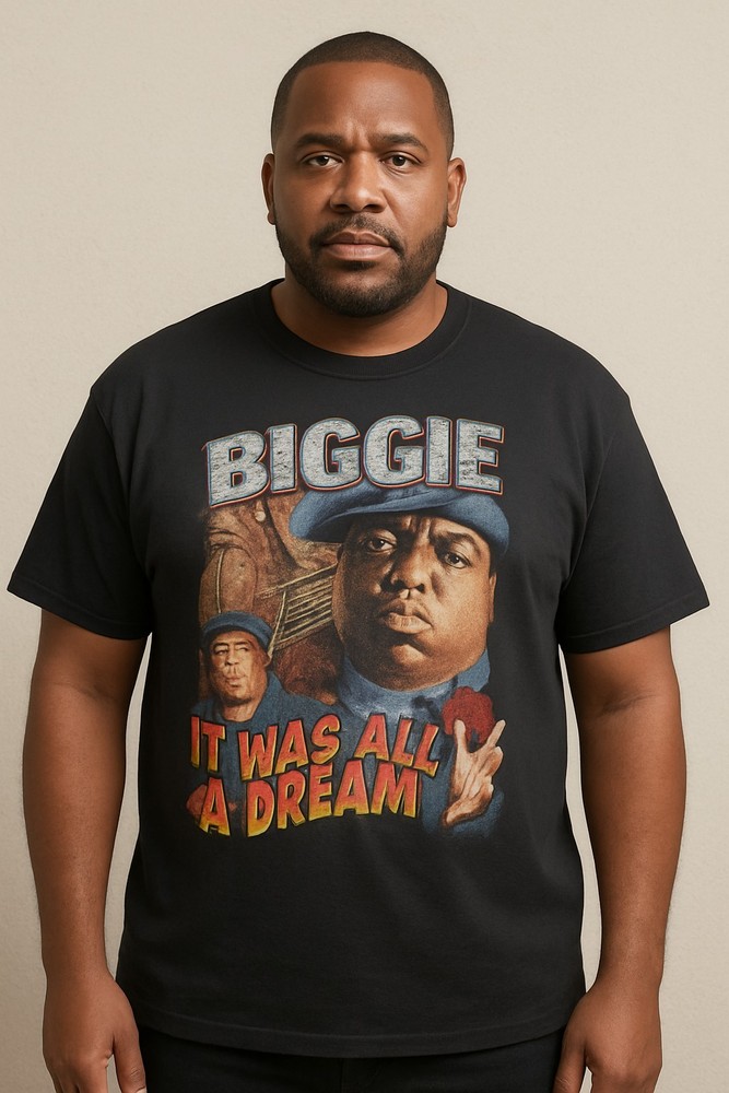 Biggie Smalls It Was All A Dream T-Shirt XL Notorious B.I.G. Rap Tee Hip Hop