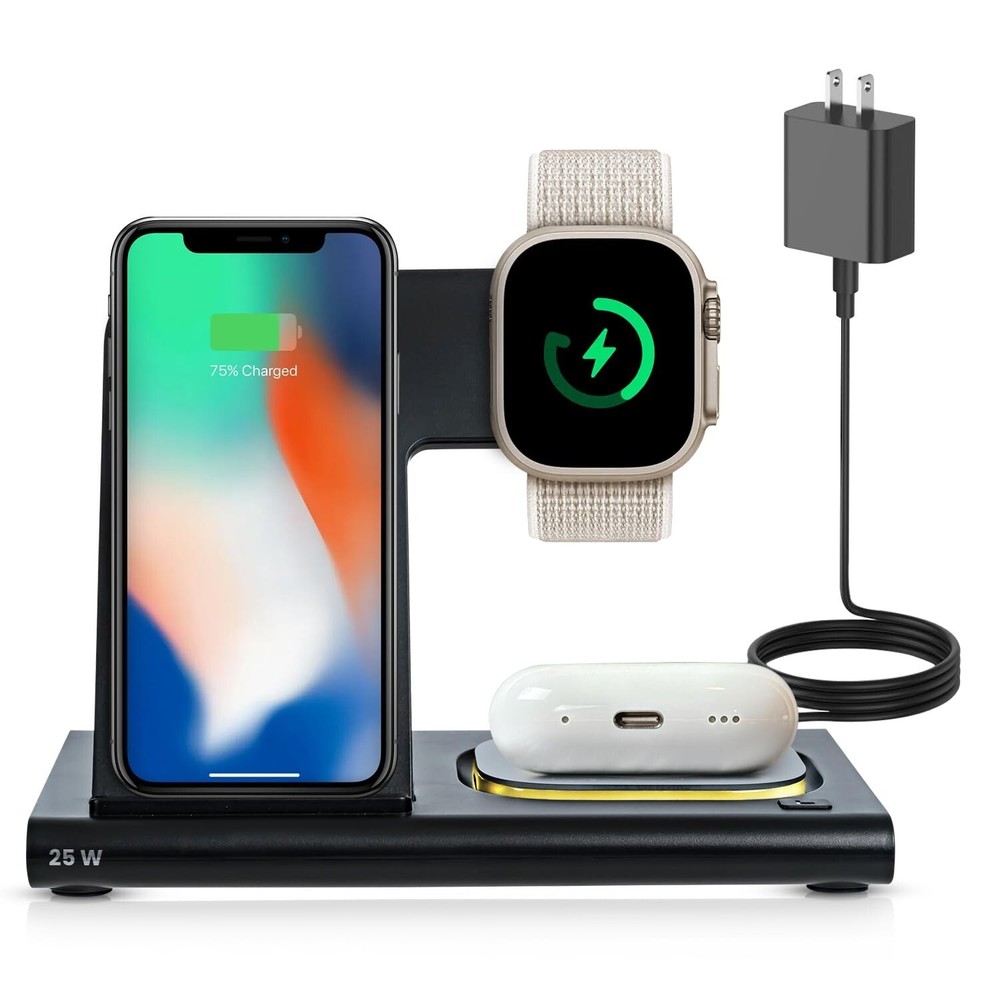 Spracht Flex Charge 3 Portable 3-in-1 Wireless Charging Station