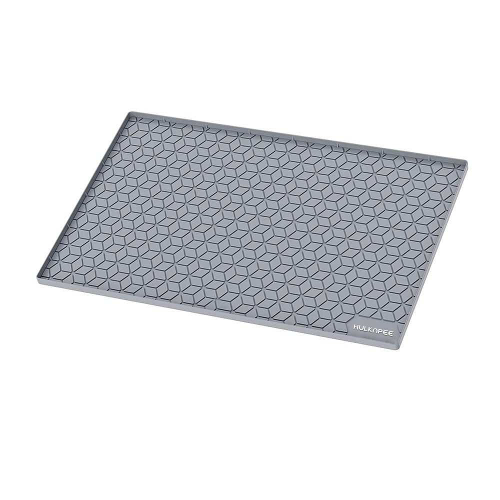 Silicone Under Sink Mat 34x22 Inch Waterproof Cabinet Protector Non Slip Durable