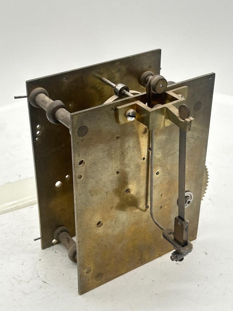 Antique regulator longcase clock movement for repair or spares