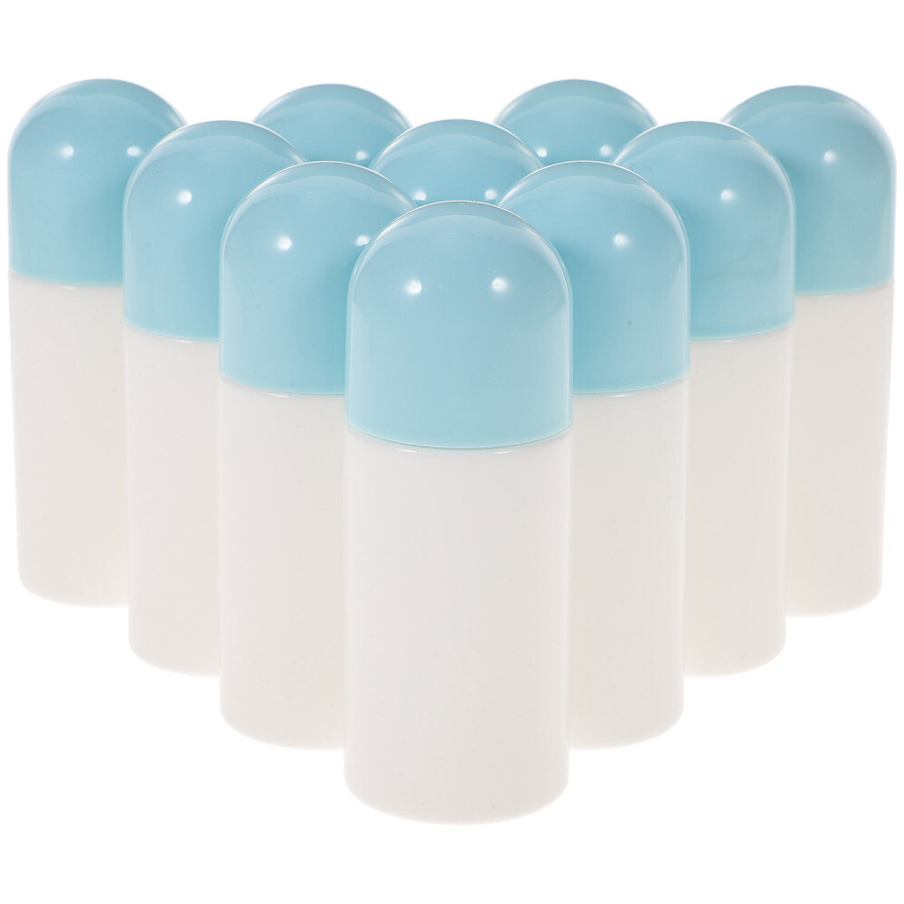 10Pcs Travel Sponge Bottles for Cosmetics Liquids Storage