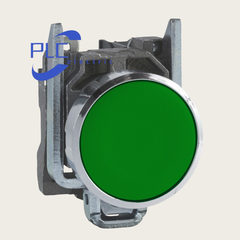 XB4BA31 1PC New Schneider Harmony 22mm push button green flush unmarked XB4BA31