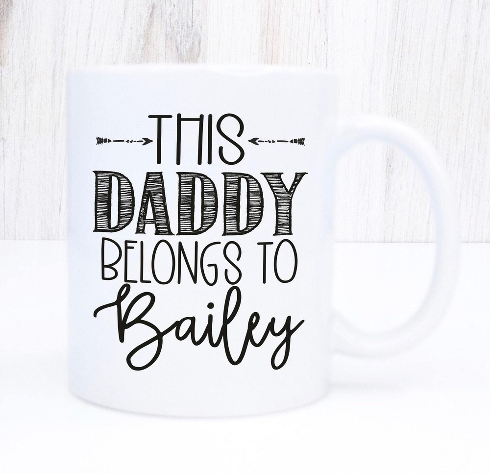 Custom Dad Mug New Dad Mug Personalized Dad Mug Fathers Day Mug Gift For Dad