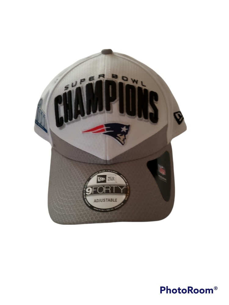 2019 NEW England Patriots Era 9forty Super Bowl 53 Champions Locker Hat Cap