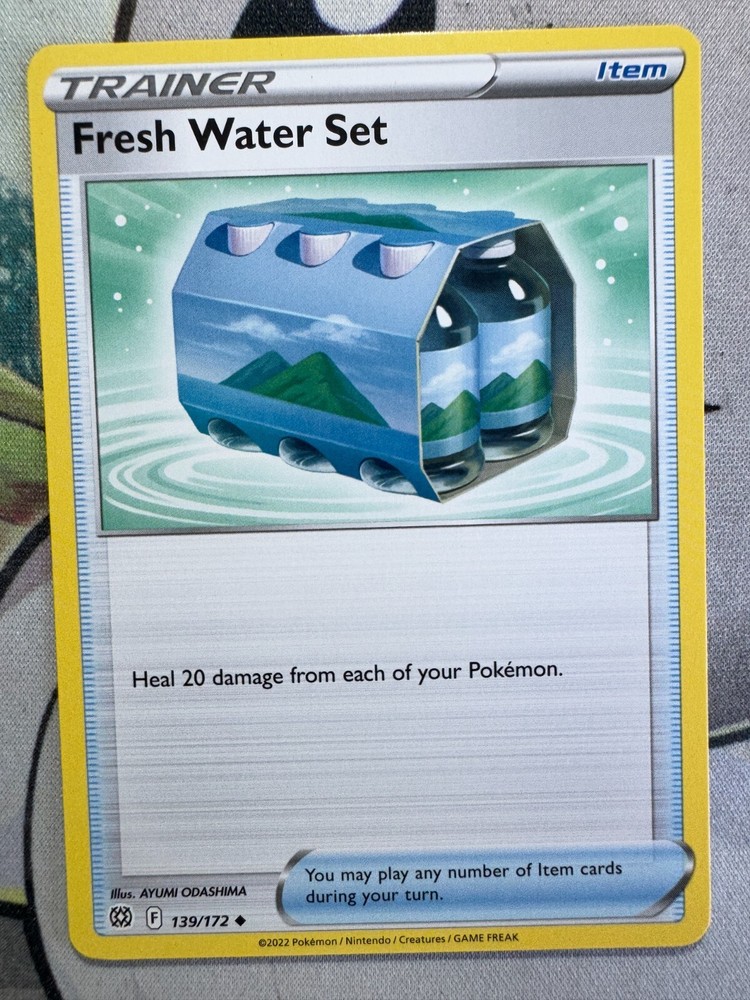 Fresh Water Set Non-Holo English Pokemon TCG Battle Academy BKAR979  