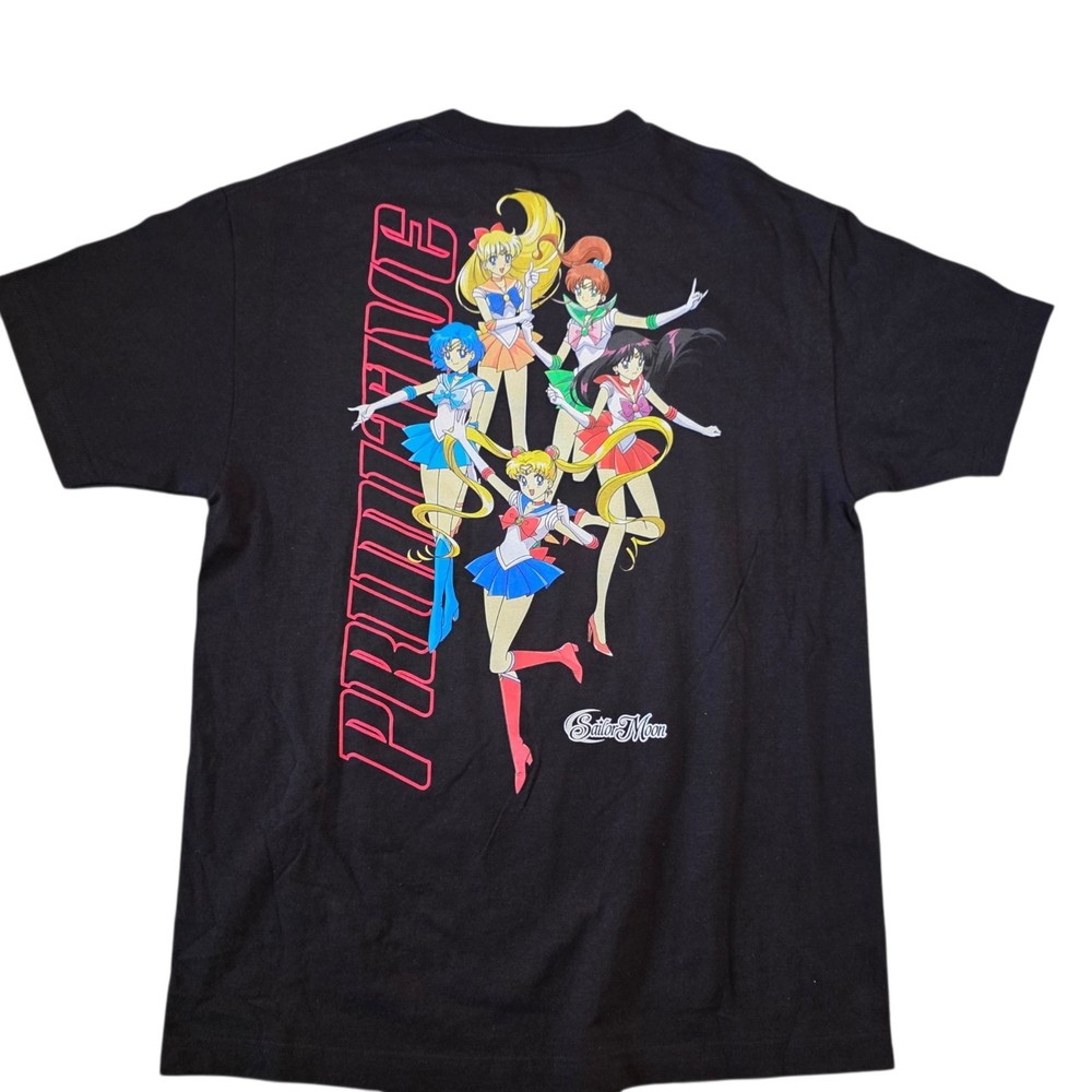 Primitive x Sailor Moon Guardians Tee Black Size Medium Anime Graphic BNWT