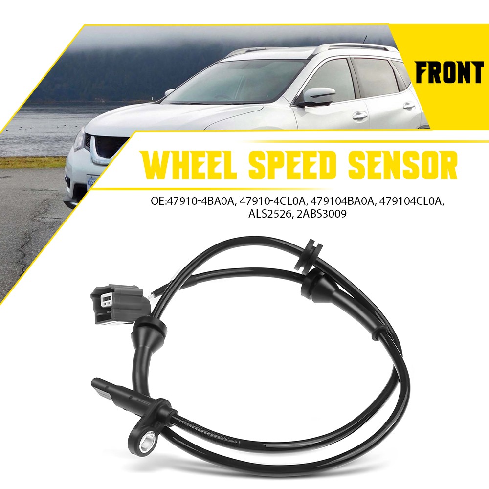 1 Front ABS Wheel Sensor Speed Assembly For Nissan Rogue Sport 2014-2020 Utility