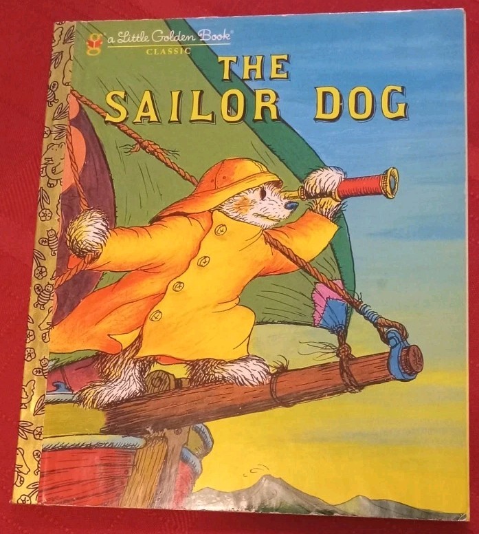 Margaret Wise Brown The Sailor Dog (Hardback) Little Golden Book 2001
