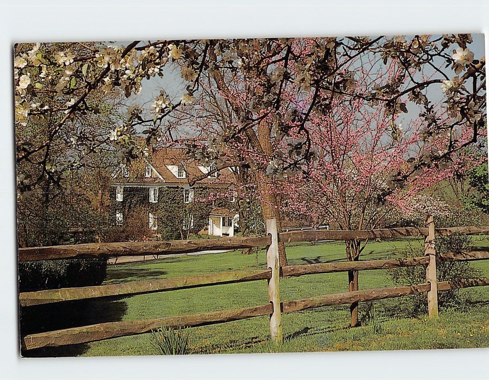 Postcard Mill Grove Audubon Pennsylvania USA