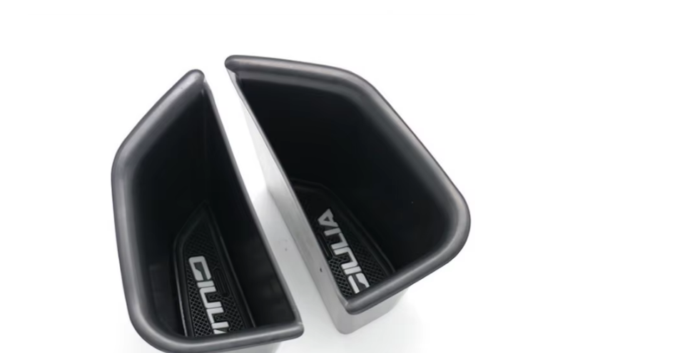 Car front door side storage box with anti-skid pad handle box for Alfa Romeo