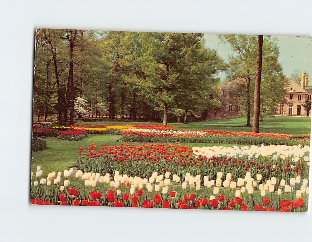 Postcard Garden Kingwood Center Mansfield Ohio USA