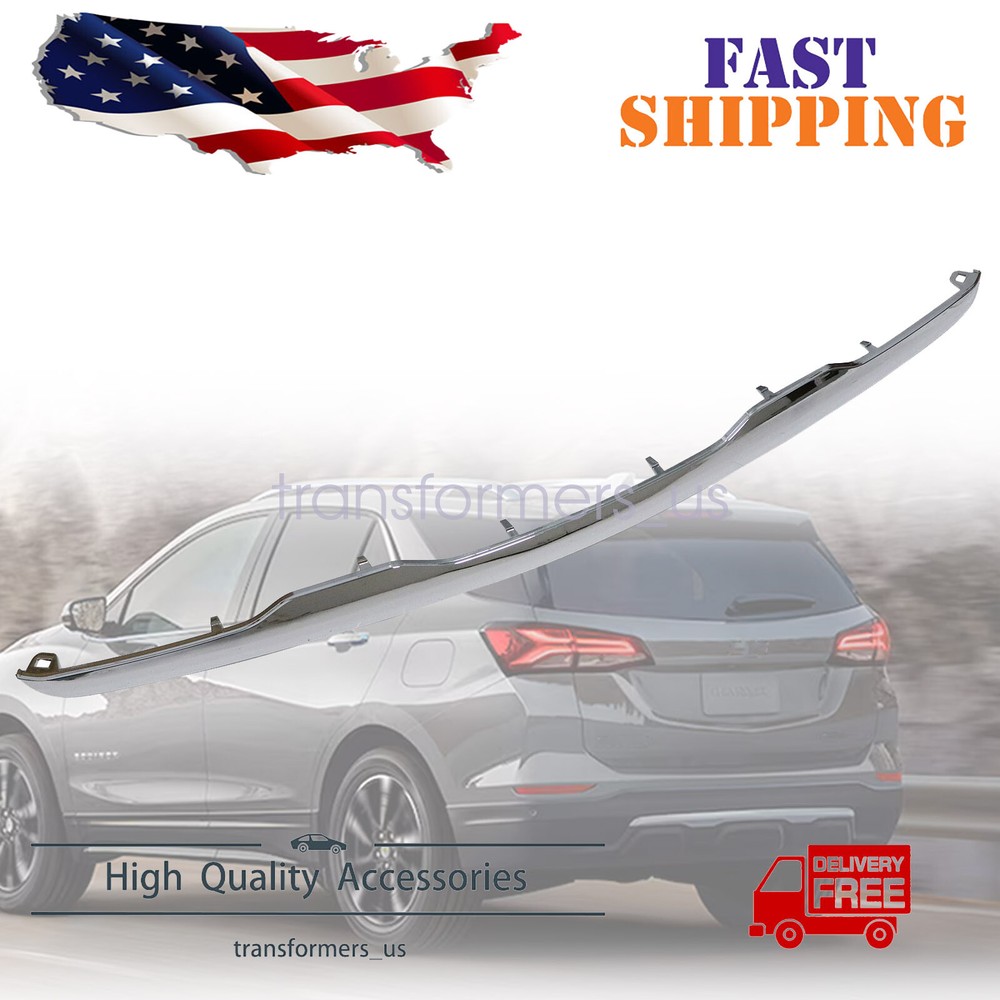Fit For 2022-2024 Chevrolet Equinox Rear Bumper Lower Trim Molding 84553324
