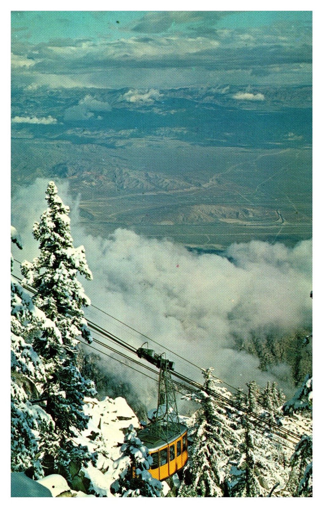 Palm Springs CA California Aerial Tramway Chrome Postcard