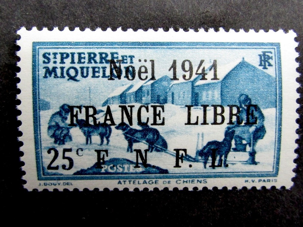 nystamps French St. Pierre & Miquelon Stamp # 282 Mint OG NH Signed Y22y3628