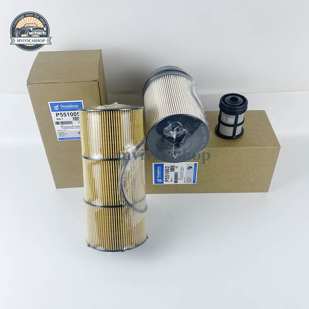 Filter Kit- Oil Filter &  Fuel Filter Kit P551005 P551063 Donaldson  DD13/DD15