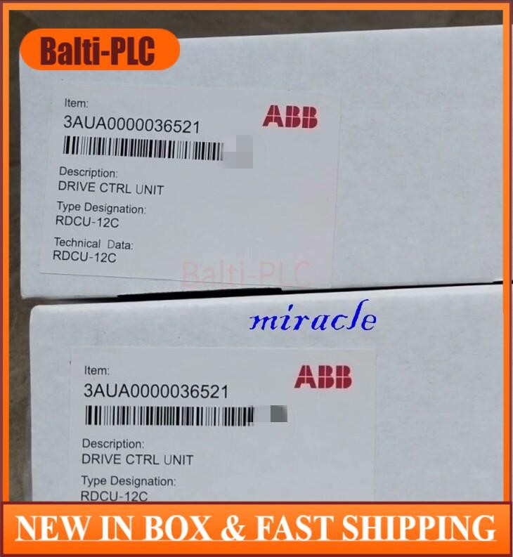 1pc new ABB RDCU-12C 3AUA0000036521 control board Air delivery US Free TAX