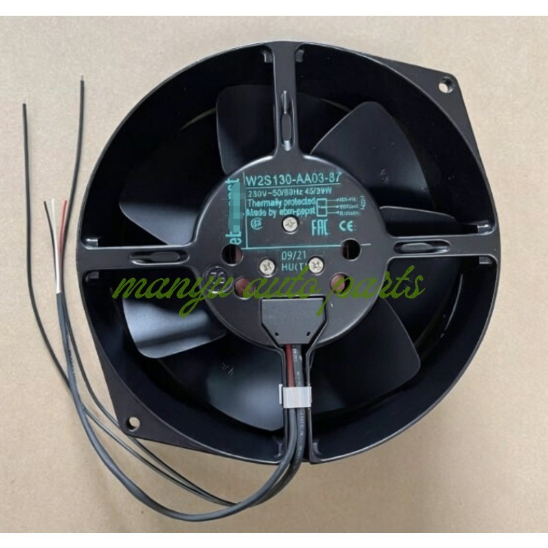 1PC New W2S130-AA03-87 5-wire 230V 45/39W high-temperature resistant fan
