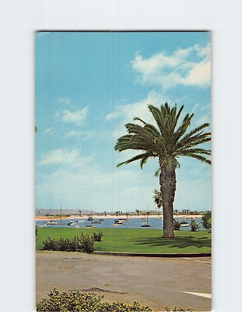 Postcard Mission Bay San Diego California USA