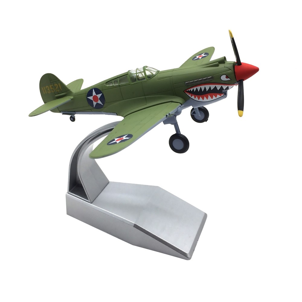 1:72 American P40 Fighter P-40 Alloy Aircraft Model Military Plane Ornaments