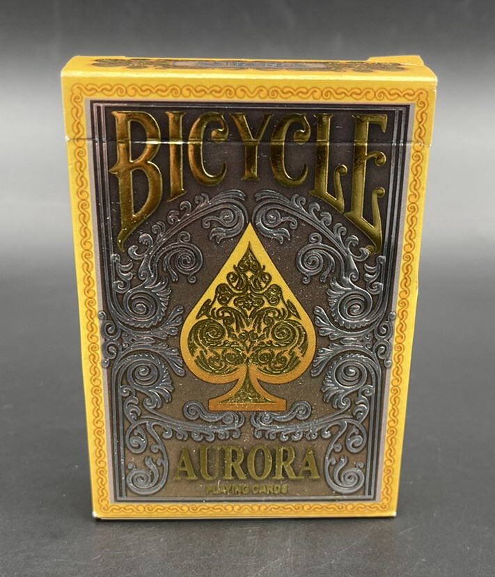 Bicycle Aurora Air Cushion Finish Standard Playing Cards Designed by Johnny Waam