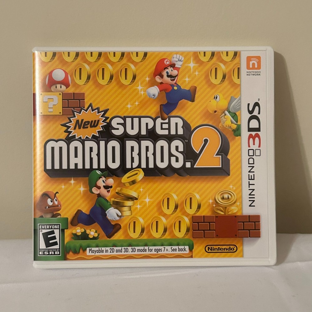 New Super Mario Bros 2 (Nintendo 3DS) CIB Tested