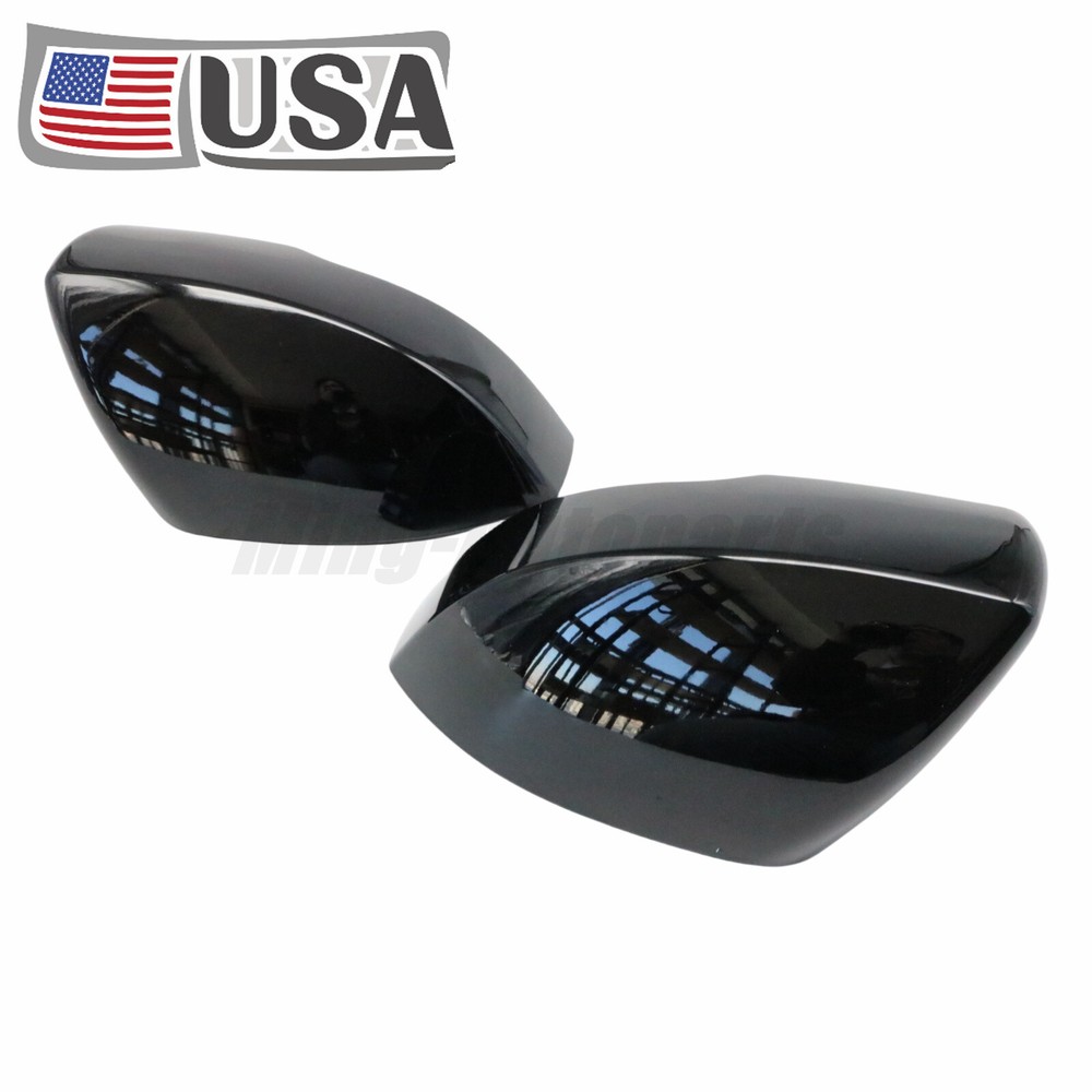 2Pcs View Mirror Cover Cap for 2014-2016 Land Rover LR4 Base, HSE, HSE Lux