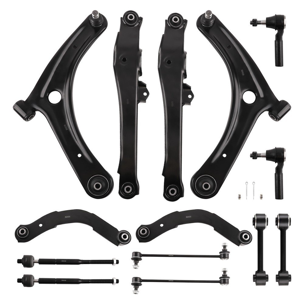 Jeep Patriot 2007-2017 Rear Upper Lower Front Control Arms & Lateral Toe Arms