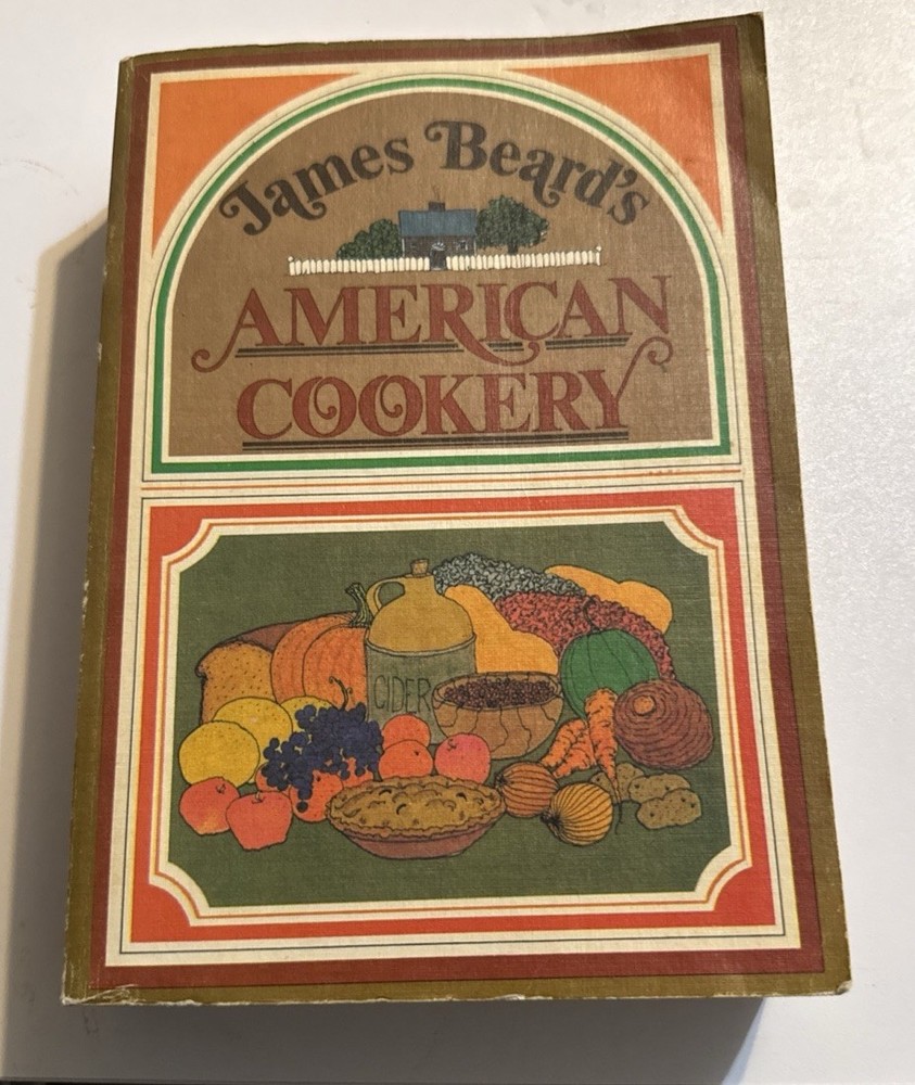 Vintage 1972 James Beard's American Cookery 1st Edition Softcover Cookbook