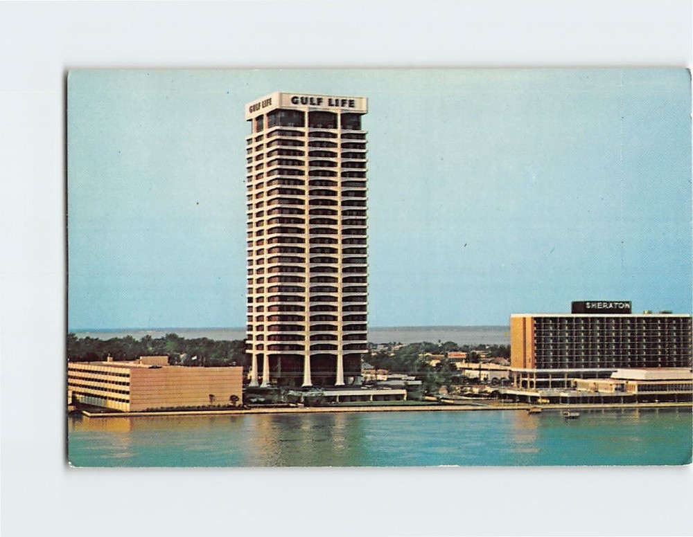Postcard Gulf Life Tower Jacksonville Florida USA