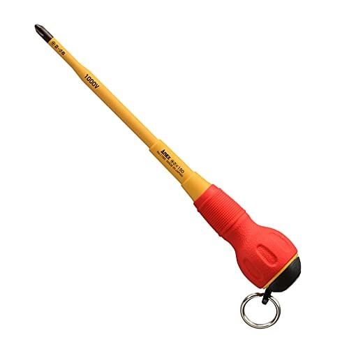 ANEX Screwdriver Insulated 1000V Compatible Drop-Resistant Slim Tip for