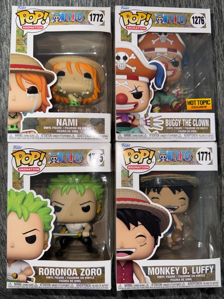 one piece funko pop lot