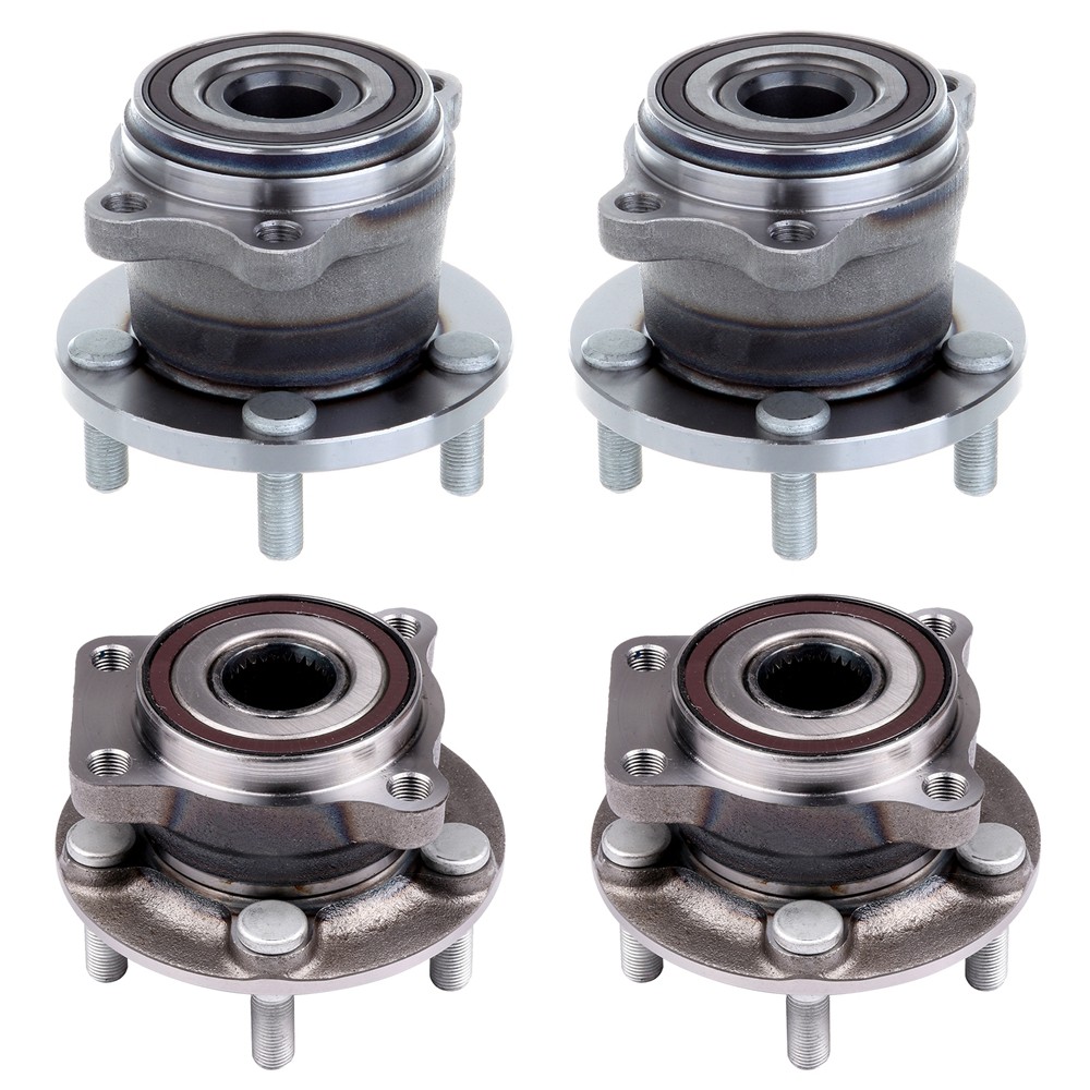4X Wheel Hub Bearings For Subaru Legacy Outback 2005-2009 Front & Rear AWD