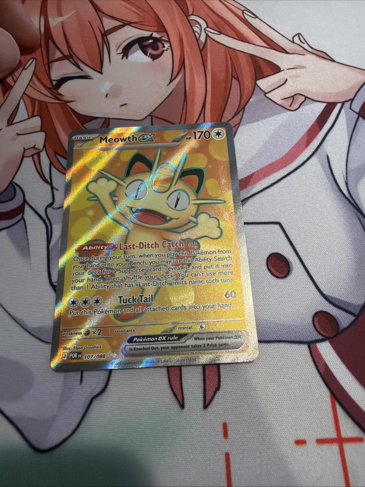 Meowth ex 107/088 Me03: Perfect Order Holo