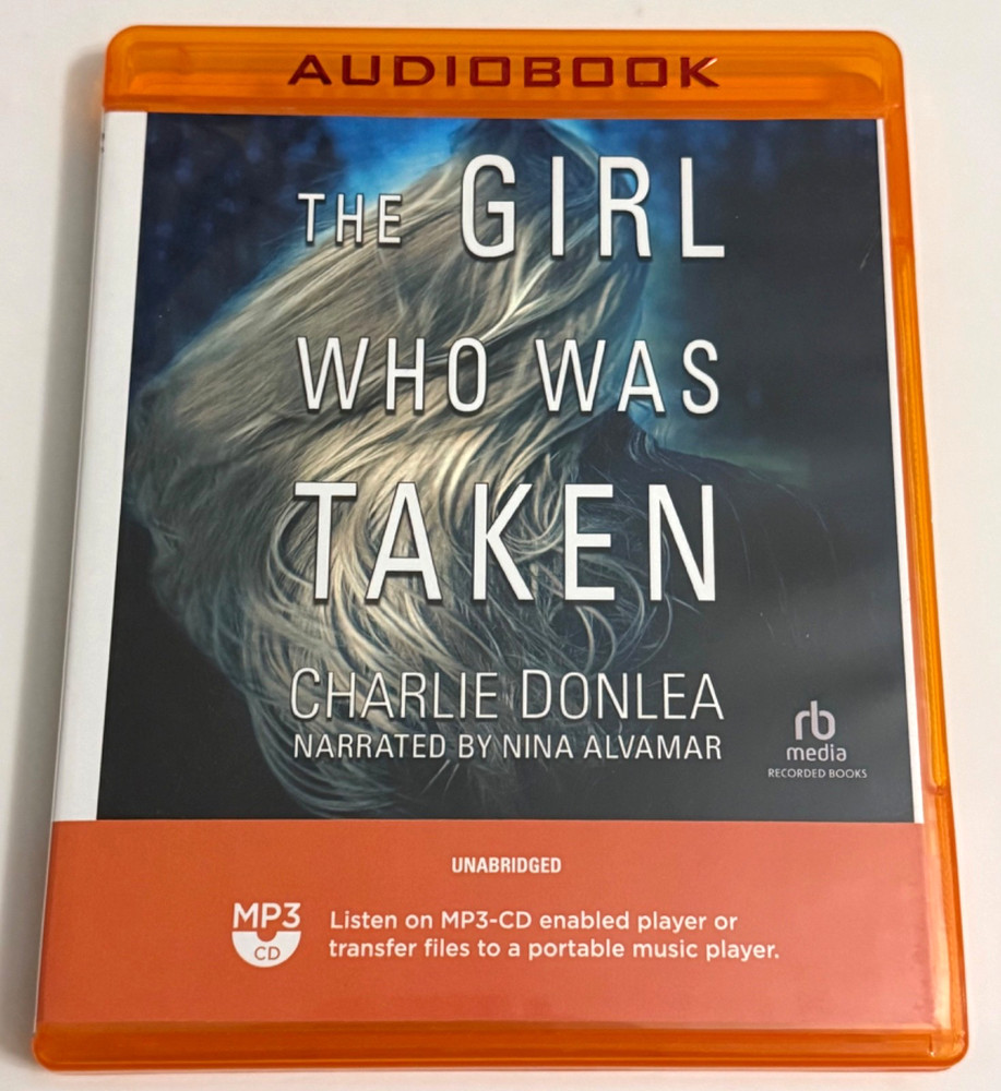 The Girl Who Was Taken by Charlie Donlea Audiobook MP3-CD VG