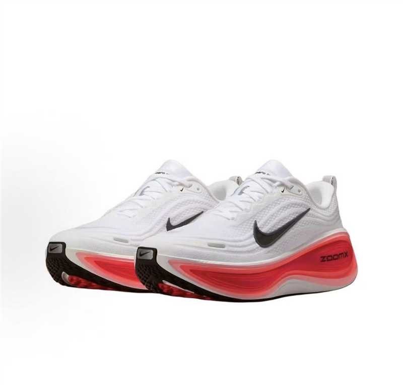 Nike Vomero Plus Relay Pack White Orange Cushioned Running Shoes - Men's Free Sh