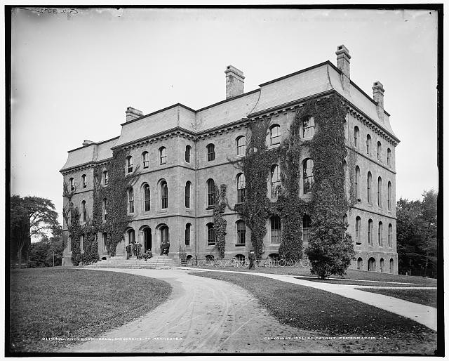 Photo:Anderson Hall University of Rochester c1904