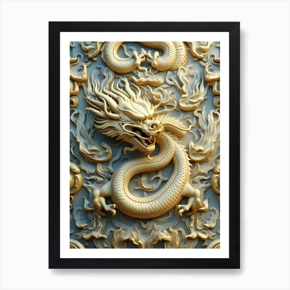 Dragon Wall Art Art Print Framed Wall Art Poster Canvas Print Picture