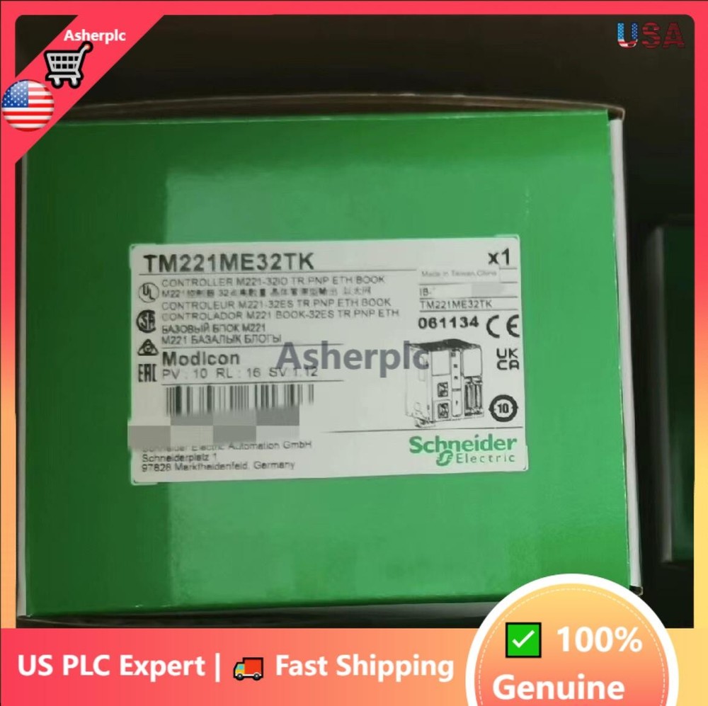 1-piece brand new TM221ME32TK programmable controller with box