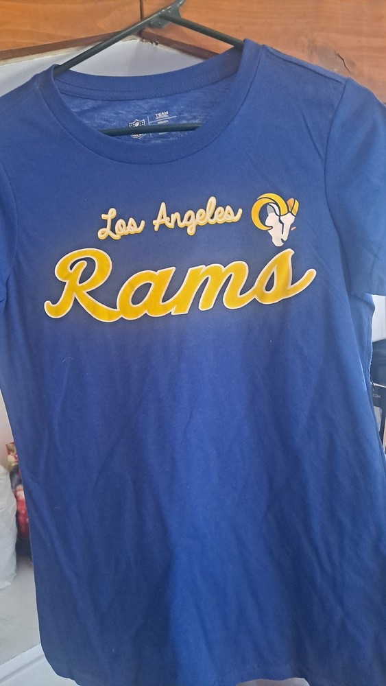 Women's NFL Team Apparel Los Angeles Rams T-shirt Size M