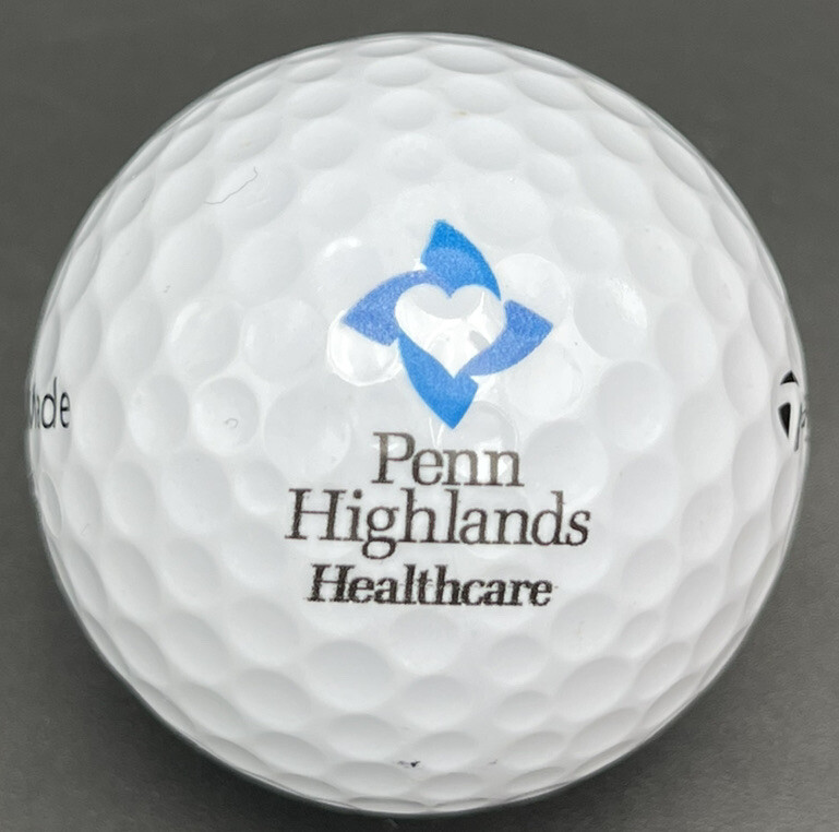 Penn Highlands Healthcare Logo Golf Ball (1) TaylorMade Distance + Pre-Owned